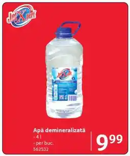 Selgros Apă demineralizată Ofertă