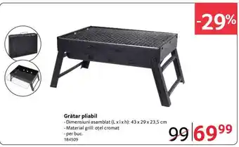 Selgros Grătar pliabil Ofertă