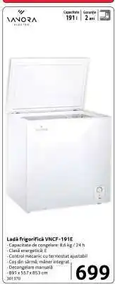 Selgros Ladă frigorifică VNCF-191E Ofertă