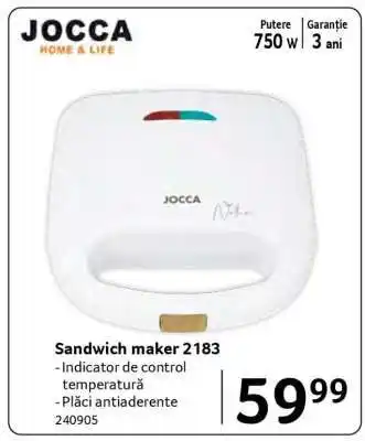 Selgros Sandwich maker 2183 Ofertă