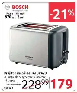Selgros Prăjitor de pâine TAT3P420 Ofertă