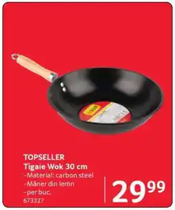 Selgros TOPSELLER Tigaie Wok 30 cm Ofertă