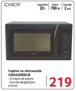 Selgros Cuptor cu microunde CMGA20SDLB Ofertă