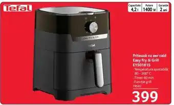 Selgros Friteuză cu aer cald Easy Fry & Grill EY501815 Ofertă