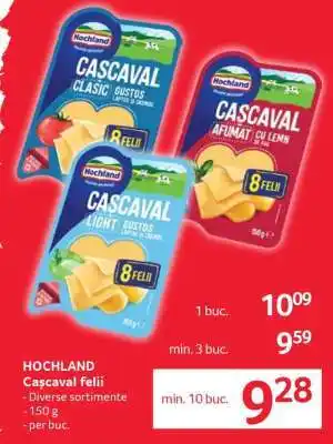 Selgros HOCHLAND Caşcaval felii Ofertă