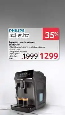 Selgros Espressor complet automat EP2224/10 Ofertă