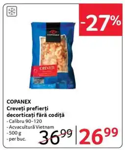 Selgros COPANEX Creveți prefierți decorticați fără codiță Ofertă