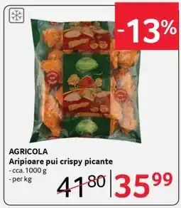 Selgros AGRICOLA Aripioare pui crispy picante Ofertă