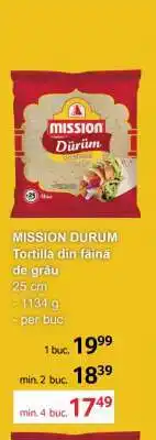 Selgros MISSION DURUM Ofertă