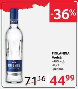 Selgros FINLANDIA Vodcă Ofertă