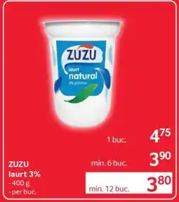 Selgros ZUZU iaurt 3% Ofertă
