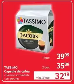 Selgros Tassimo Capsule de cafea Ofertă