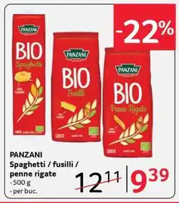 Selgros PANZANI Spaghetti / fusilli / penne rigate Ofertă