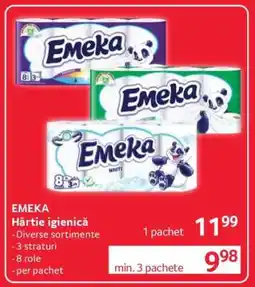 Selgros EMEKA Hârtie igienică Ofertă