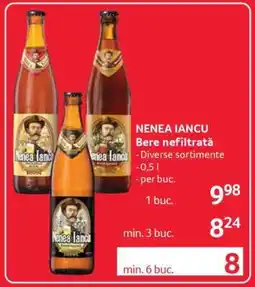 Selgros NENEA IANCU Bere nefiltrată Ofertă