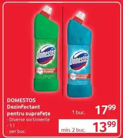 Selgros DOMESTOS Dezinfectant pentru suprafeţe Ofertă