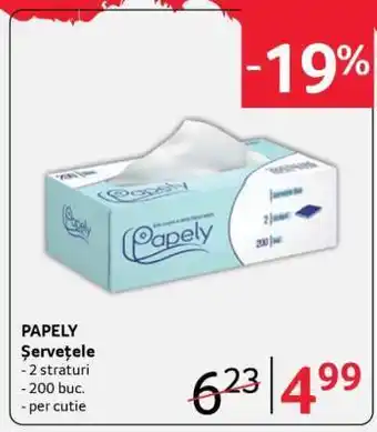 Selgros PAPELY Șervețele Ofertă