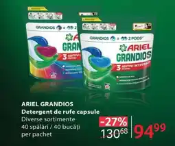 Selgros ARIEL GRANDIOS Ofertă