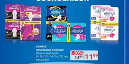 Selgros ALWAYS ABSORBANTE PERIODICE Ofertă
