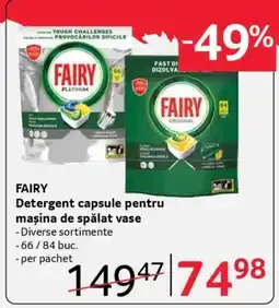 Selgros FAIRY Ofertă