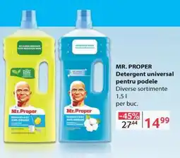 Selgros MR. PROPER Detergent universal pentru podele Ofertă