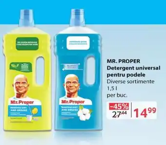 Selgros MR. PROPER Detergent universal pentru podele Ofertă