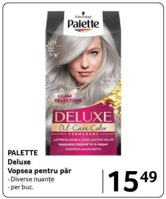 Selgros PALETTE DELUXE Ofertă