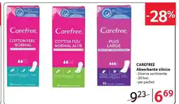 Selgros CAREFREE Absorbante zilnice Ofertă
