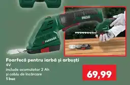 Kaufland Foarfecă pentru iarbă și arbuști Ofertă