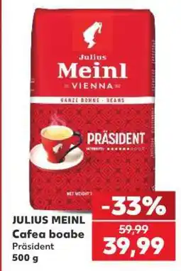Kaufland JULIUS MEINL Cafea boabe Ofertă