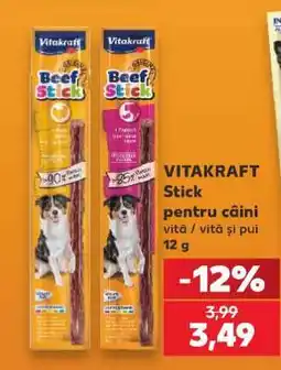 Kaufland VITAKRAFT Stick pentru câini Ofertă