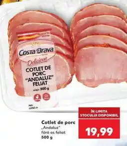 Kaufland Cotlet de porc „Andaluz” Ofertă