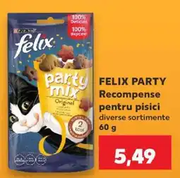 Kaufland FELIX PARTY Recompense pentru Pisici Ofertă