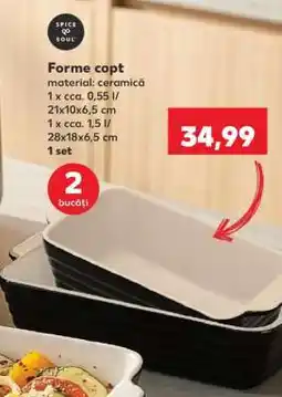 Kaufland Forme copt Ofertă