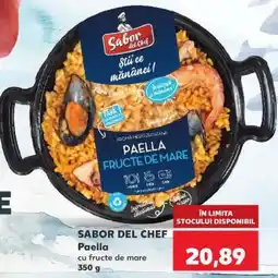 Kaufland SABOR DEL CHEF Paella Ofertă