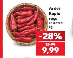 Kaufland Ardei Kapia roşu Ofertă