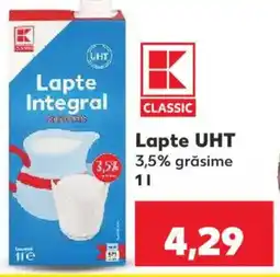 Kaufland Lapte UHT Ofertă