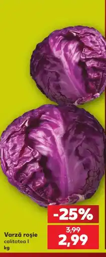 Kaufland Varză roşie Ofertă