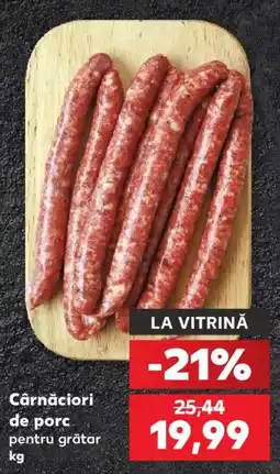 Kaufland Cârnăciori de porc Ofertă