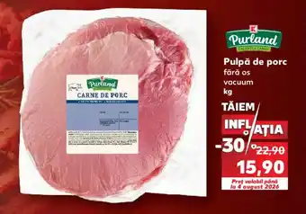 Kaufland Pulpă de porc Ofertă