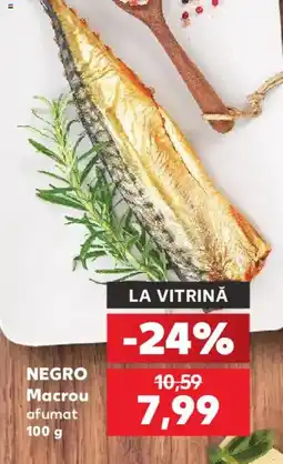 Kaufland NEGRO Macrou Ofertă