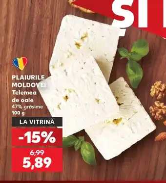 Kaufland PLAIURILE MOLDOVEI Telemea de oaie Ofertă