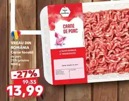 Kaufland Carne tocată de porc Ofertă