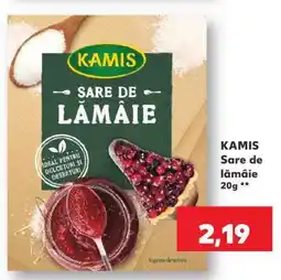 Kaufland KAMIS Sare de lămâie 20g Ofertă