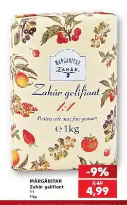 Kaufland MĂRGĂRITAR Zahăr gelifiant Ofertă