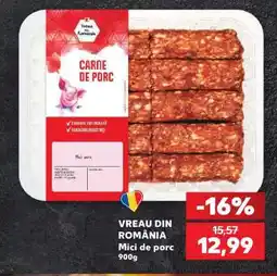 Kaufland Mici de porc 900g Ofertă