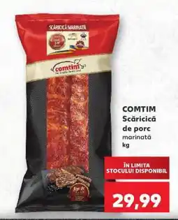 Kaufland COMTIM Scăricică de porc marinată Ofertă