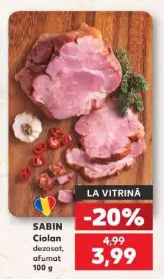 Kaufland SABIN Ciolan dezosat, afumat Ofertă
