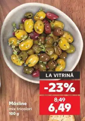 Kaufland Măsline mix tricolori Ofertă