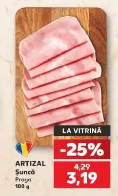 Kaufland ARTIZAL Șuncă Praga Ofertă